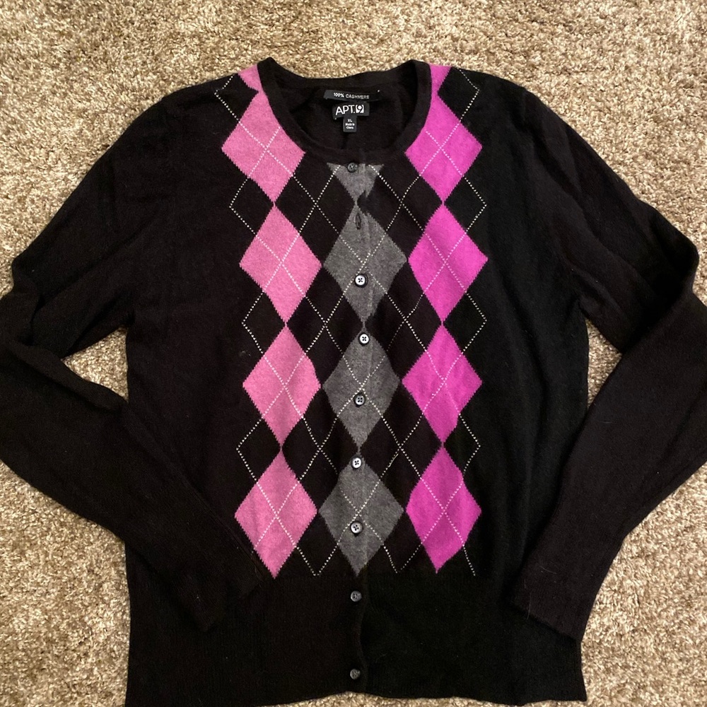 100% cashmere cardigan
